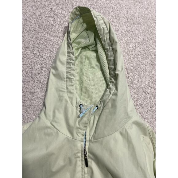 Pacific Trail Women's Plus Size 1x Button Long Sleeve Hooded Jacket Light Green - Picture 4 of 13